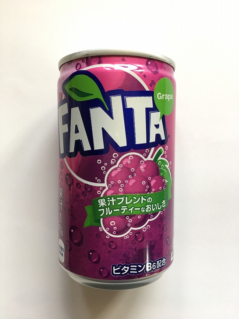 COCA COLA FANTA GRAPE 160ml#ファンタグレープ　160ml